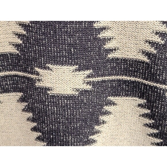 KSD Women's Medium St. John Aztec Pattern Knit Turtleneck Sweater Pullover Brown - Picture 3 of 15